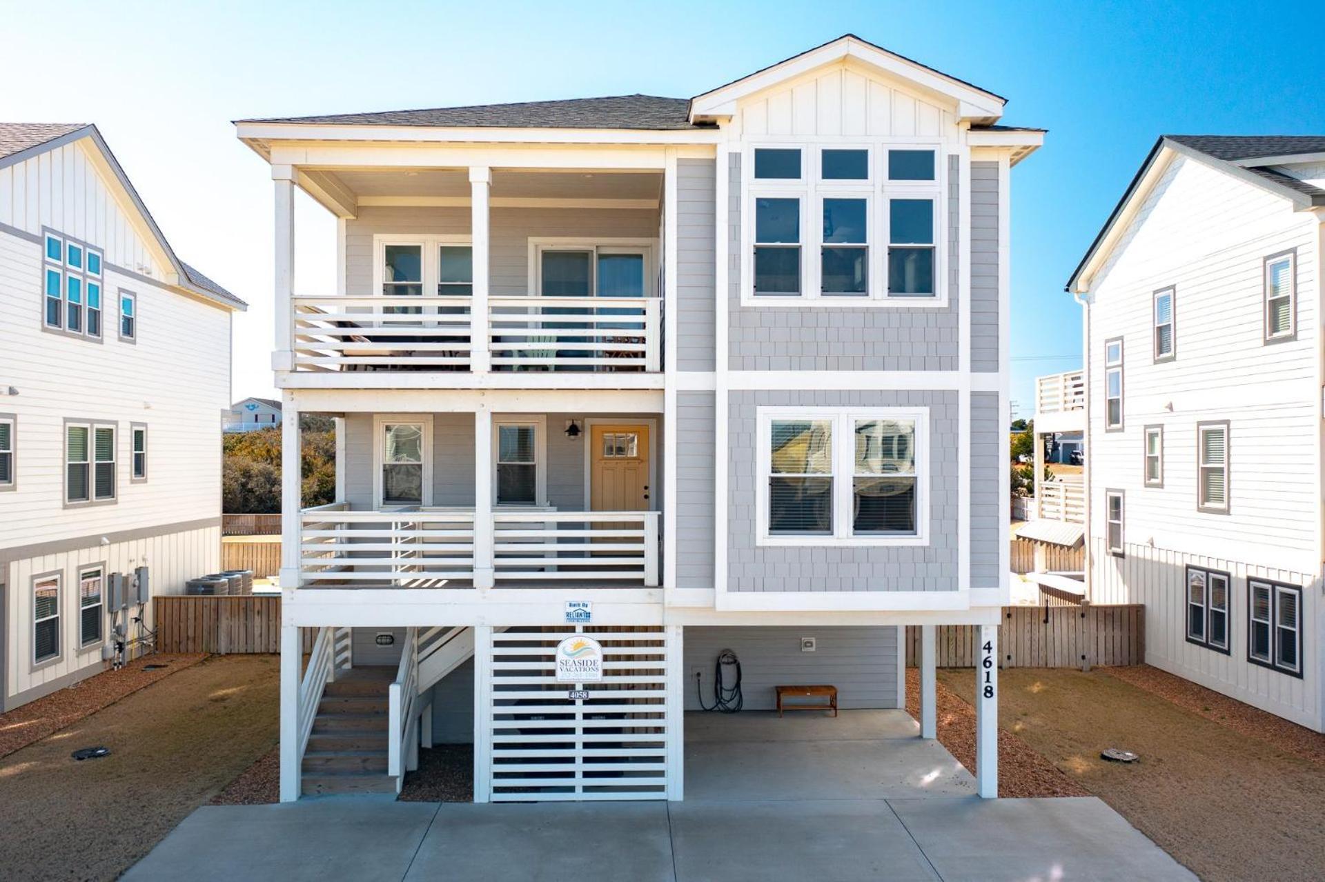 4058 Beach Haven 4 Min Walk To Beach Pool Китти-Хок Экстерьер фото